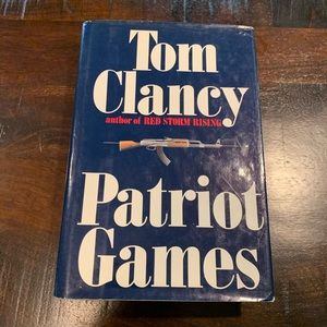 Tom Clancy Patriot Games 1st Edition 1st Print
